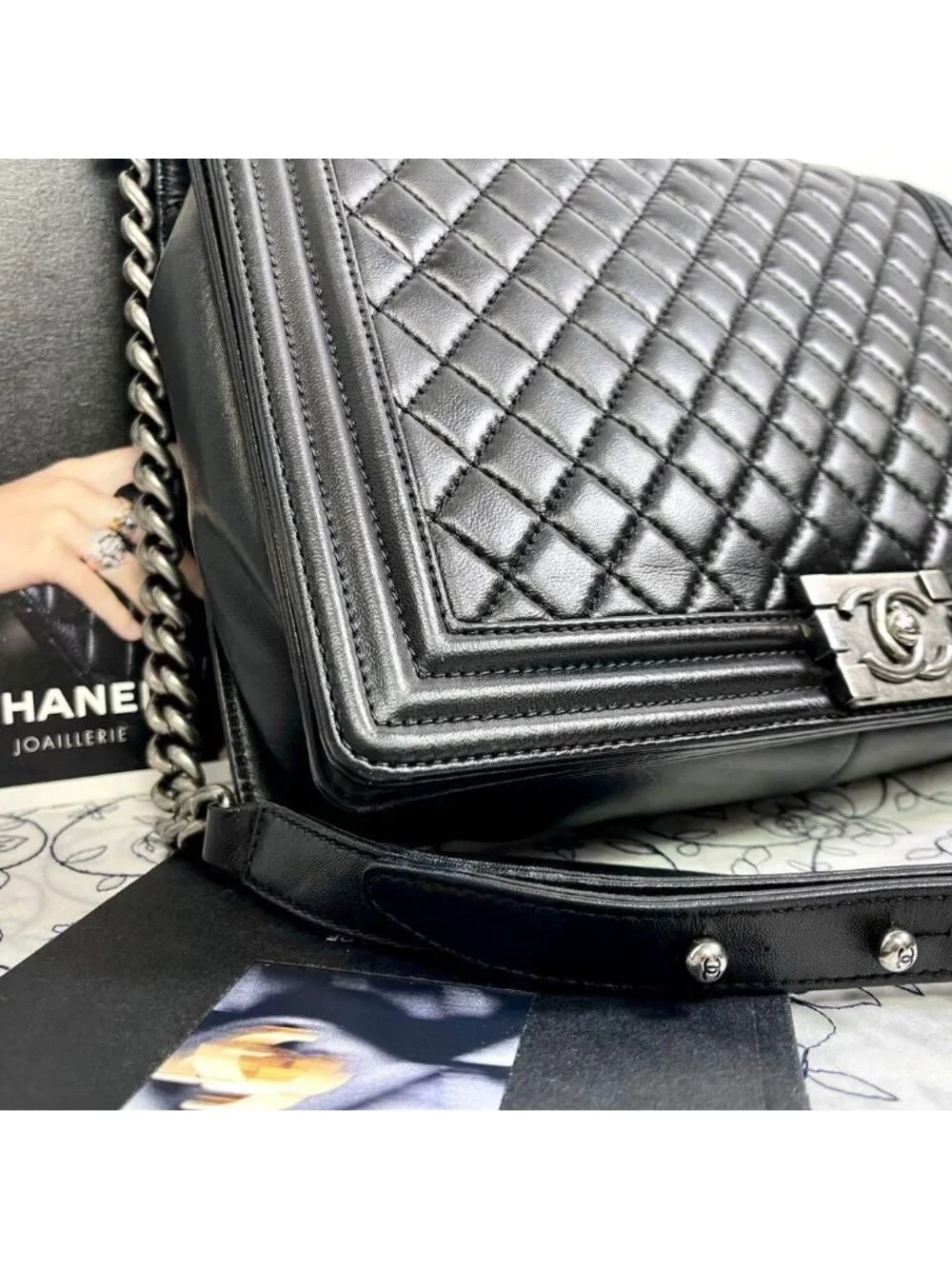 Chanel Boy Quilted 30